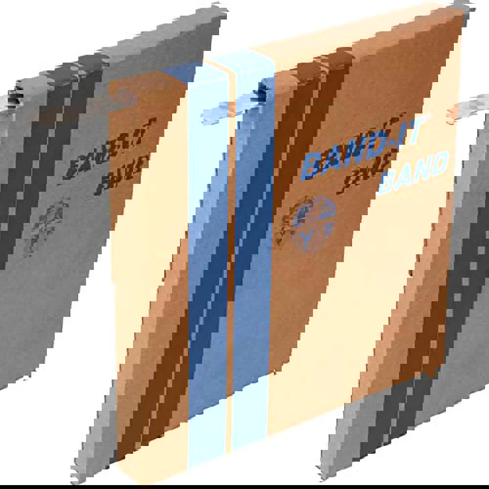 Band Clamps; Clamp Type: Banding Strap Roll ; Material: Stainless Steel ; Number of Pieces: 1 ; Material Grade: 201 ; Includes: 100/Roll ; System Of Measurement: Decimal Inch